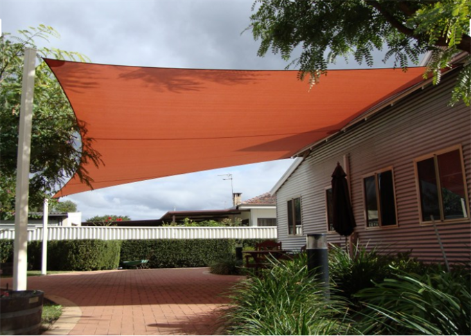 16*16フィートの長方形の屋外の作業域のための紫外線庭の陰の帆陰
