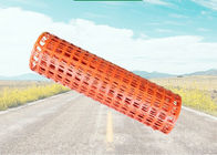 Orange Road Barrier Plastic Safety Fence High Density Polyethylene Founded
