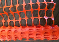 Orange Road Barrier Plastic Safety Fence High Density Polyethylene Founded