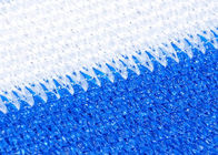 Blue / White Balcony Safety Net 100% HDPE Material With UV Stabilizer Founded