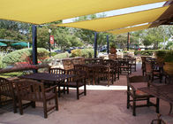 UV Protection Triangle Sun Shades For Patios Reinforced Webbing Along The Edges