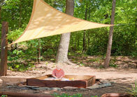 UV Protection Triangle Sun Shades For Patios Reinforced Webbing Along The Edges