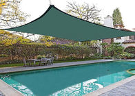 Outdoor Green Rectangle Garden Shade Sail For Parking Driveway Playgrounds