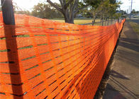 Oval Shape Plastic Safety Fence SR Style HDPE Safety Security Fencing