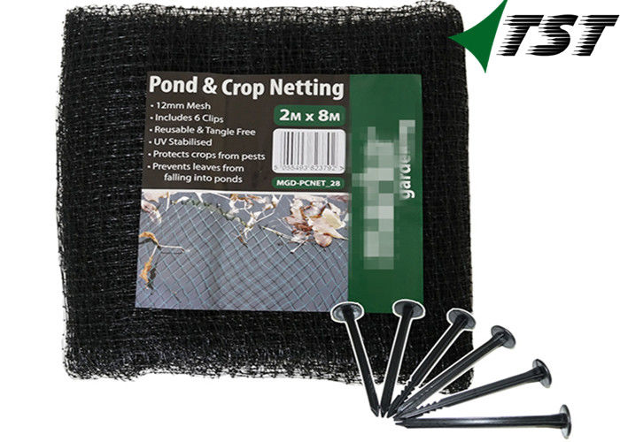 PP Materials Anti Bird Net Garden Pool And Pond Netting Plastic Stakes For Fixing